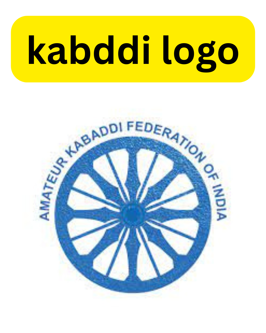 Kabaddi Logo,