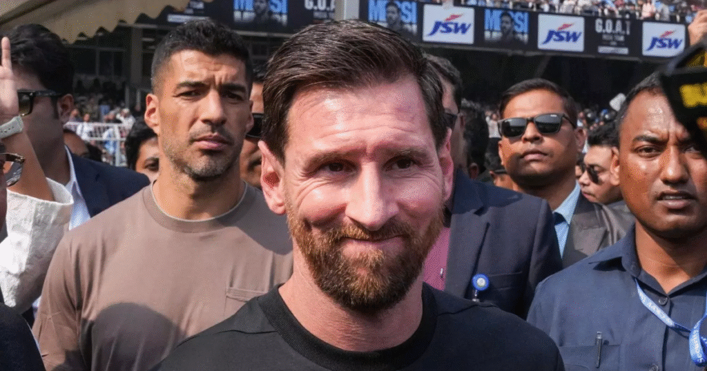 Lionel Messi GOAT India Tour 2025 full schedule in Hindi