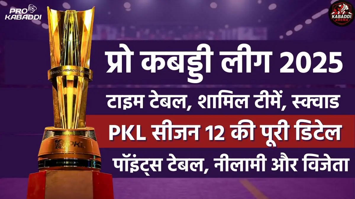 Pro Kabaddi League 2025