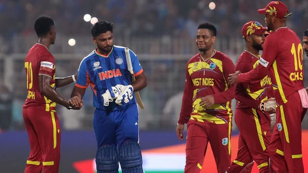 वेस्टइंडीज़ क्रिकेट टीम बनाम भारतीय क्रिकेट टीम टीम की रैंक