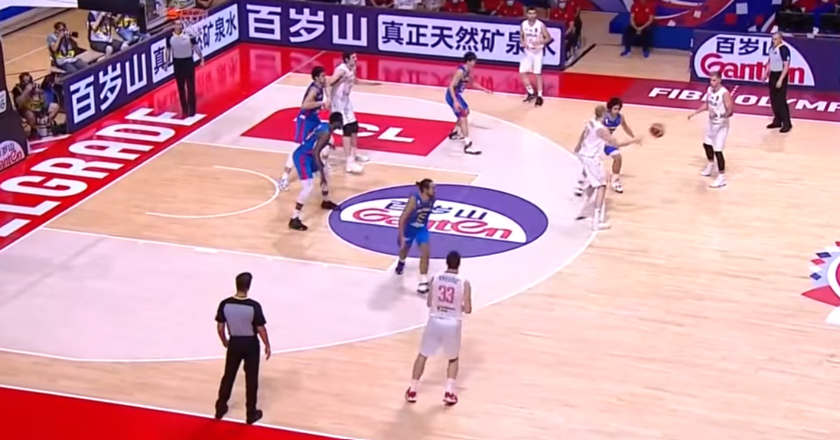 Serbia vs Philippines Basketball