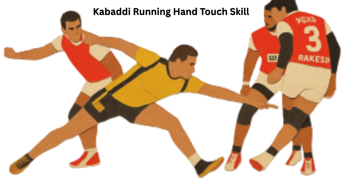 Kabaddi Running Hand Touch Skill