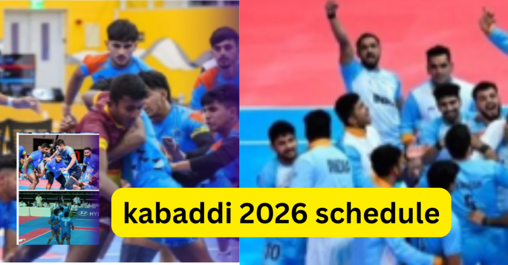 kabaddi tournament 2026