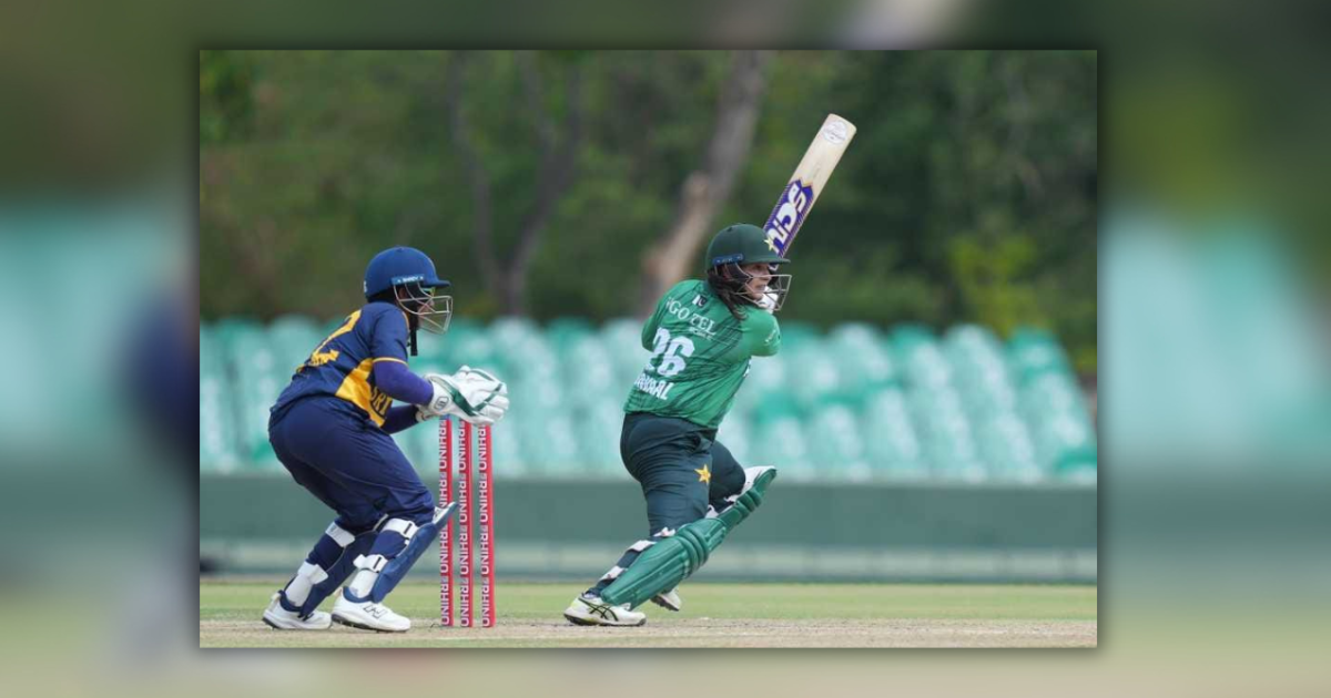 pakistan vs sri lanka today match women